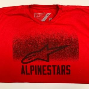 Alpinestars XL Red T- shirt